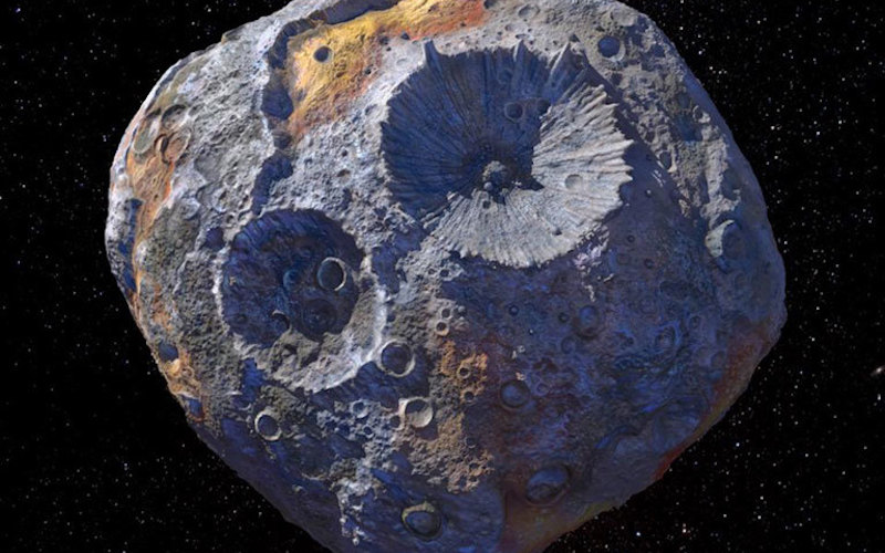 Psyche 16, el asteroide que vale más que la economía global de nuestro planeta y que está en la mira de la NASA