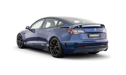 Startech perfecciona la aerodinámica e imagen del Tesla Model 3