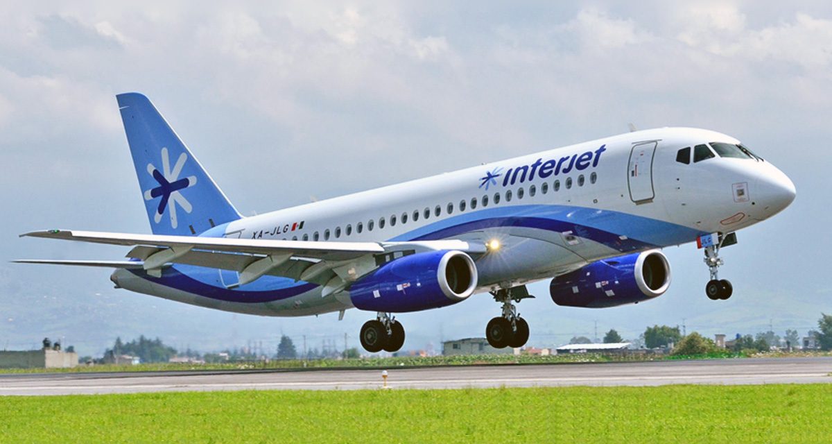 La casi quebrada Interjet, cancela 19 vuelos en pleno 1 de noviembre
