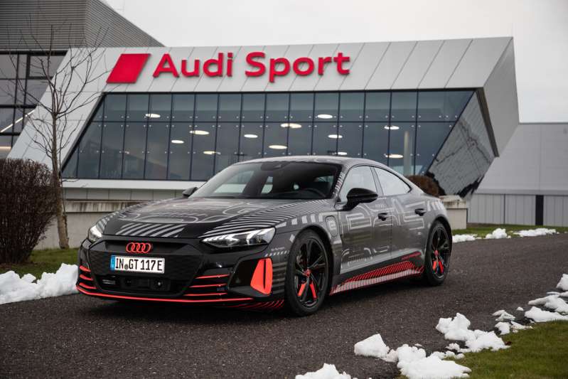 Audi comienza la producción del e-tron GT en Alemania