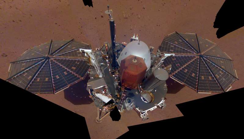 NASA declara inservible excavadora de sonda InSight en Marte