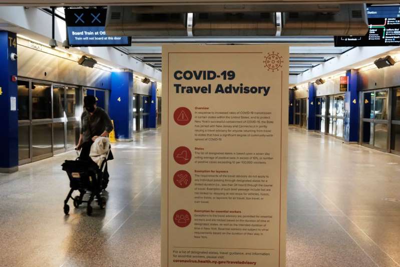 A partir de hoy, quienes viajen a Estados Unidos deben presentar prueba negativa de coronavirus antes de abordar avión