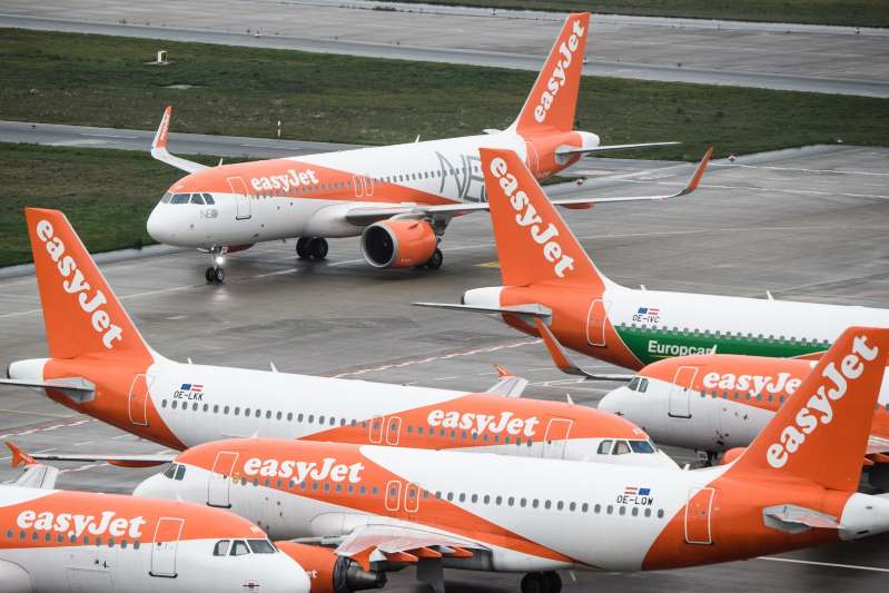 EasyJet operará solo hasta un 10 % de sus vuelos entre enero y marzo