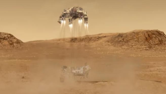 Perseverance: Equipo de la NASA está “asombrado” por la increíble imagen del aterrizaje del rover en Marte