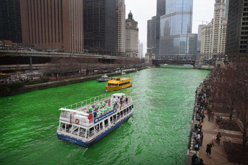 Chicago cancela teñido del río en festejo del Día de San Patricio