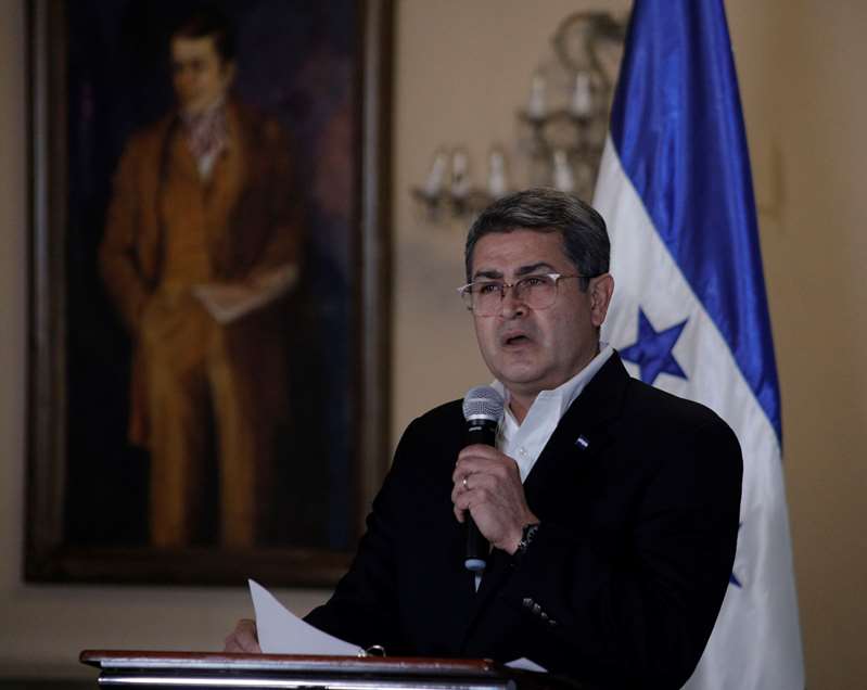 El cerco de Nueva York al presidente de Honduras