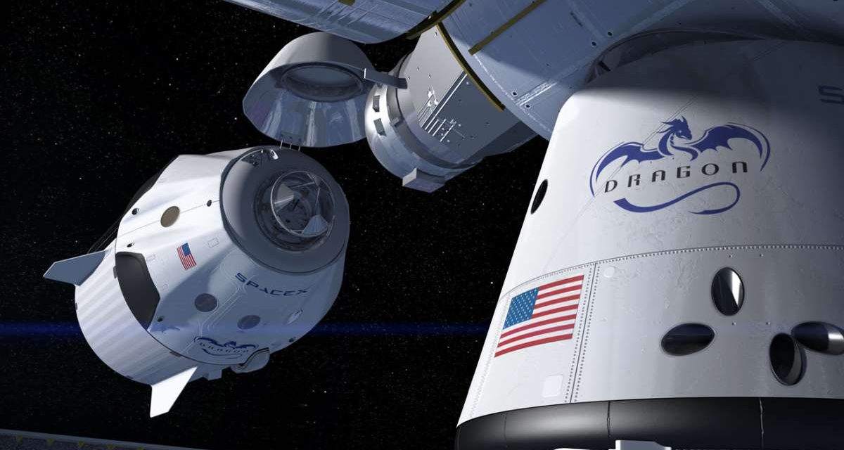 Cápsula SpaceX Dragon evita misterioso objeto volador “desconocido”