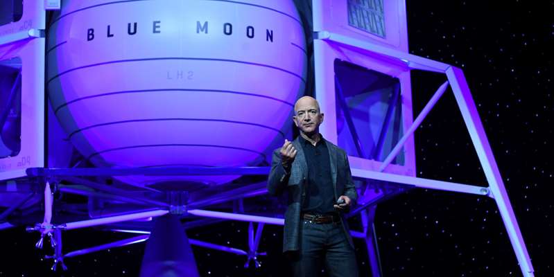 Blue Origin, de Jeff Bezos, consigue un contrato de 2.5 mdd con el Pentágono