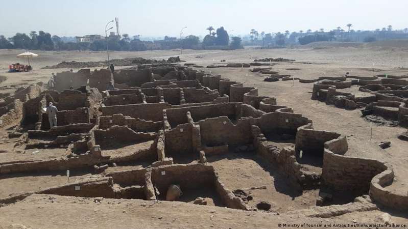 Descubren en Egipto la “ciudad dorada perdida” de Luxor de 3.000 años de antigüedad