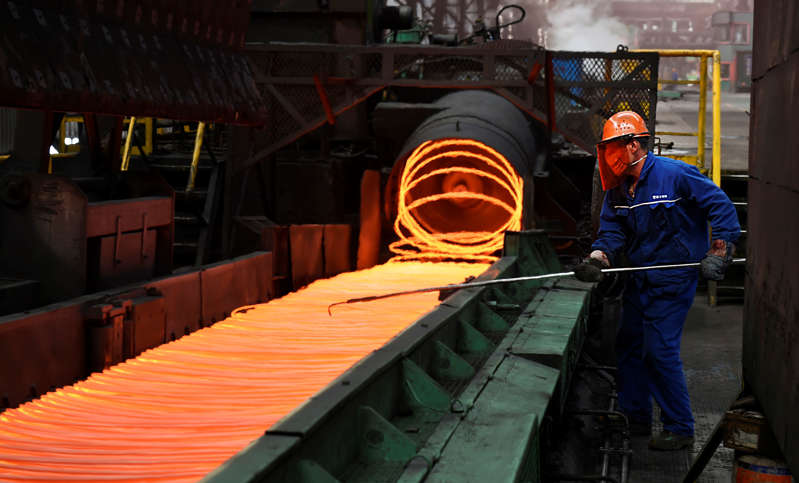 China suspende algunos impuestos a la importación del acero
