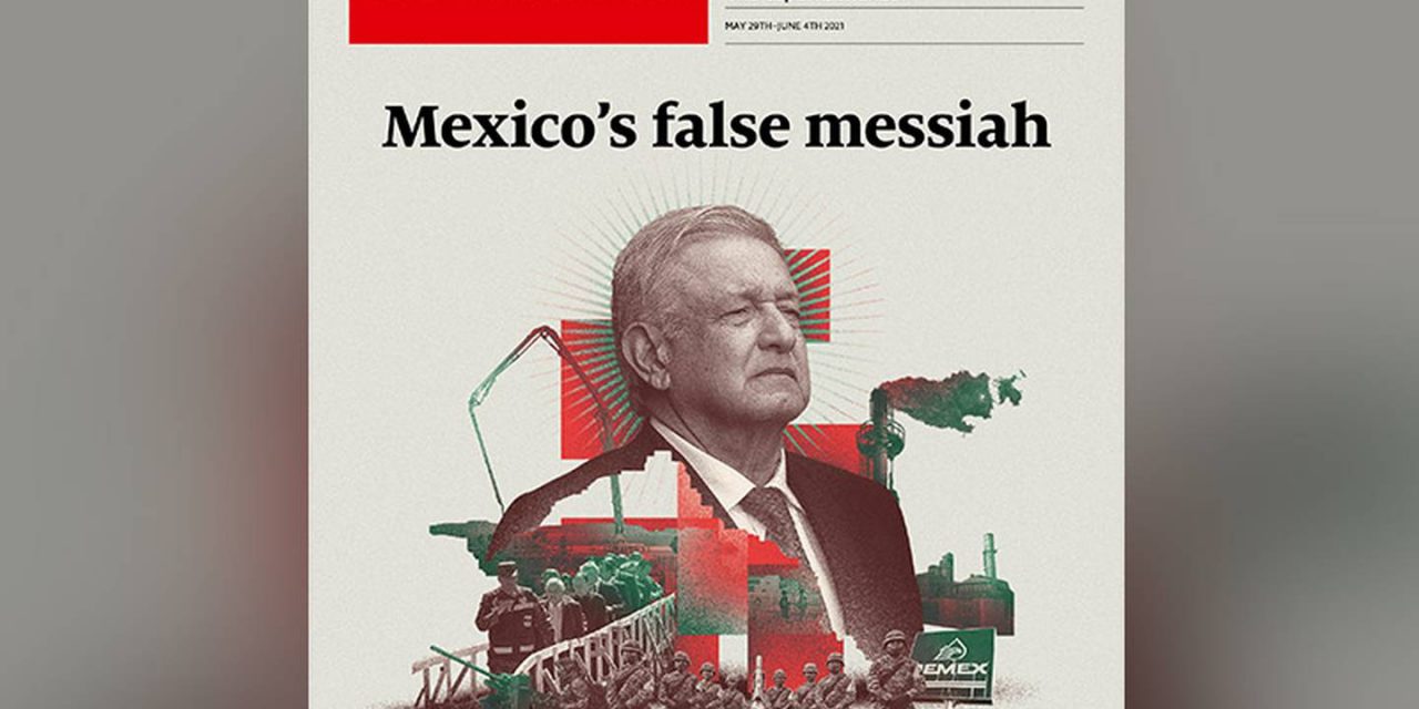 AMLO, ‘falso Mesías de México’: La portada de The Economist que tiene furioso a López Obrador