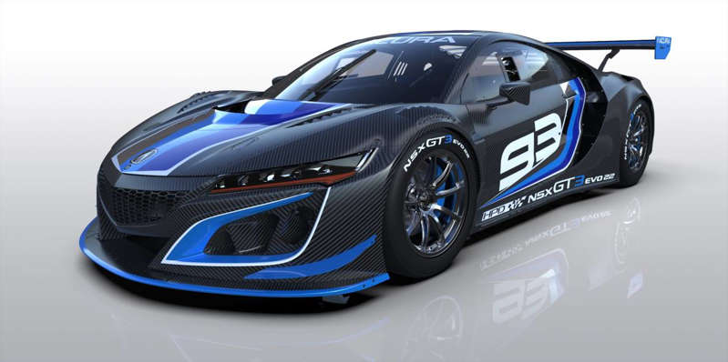 El Acura NSX GT3 Evo22 competirá en circuitos de todo el mundo