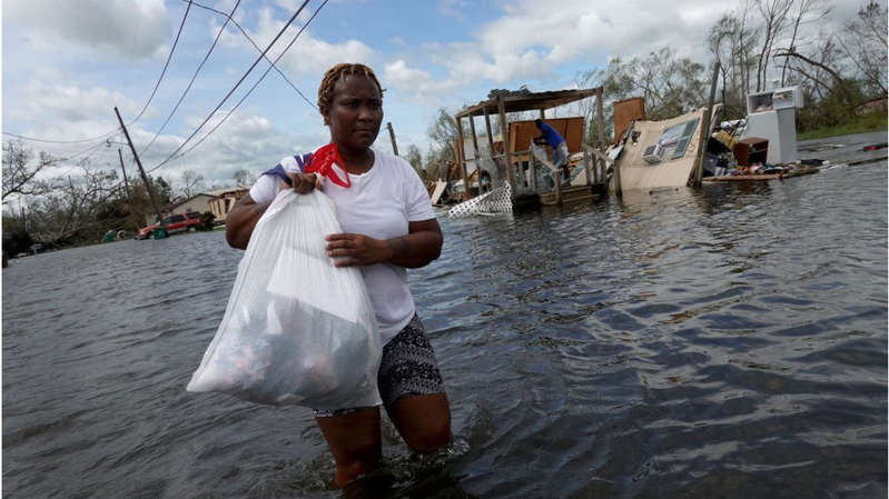 Cientos de miles de personas sin electricidad en Luisiana tras el paso del huracán Ida