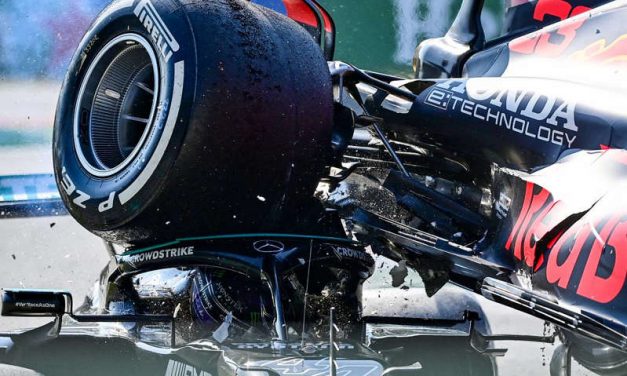 El halo de seguridad le salvó la vida a Lewis Hamilton