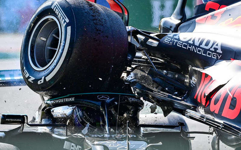 El halo de seguridad le salvó la vida a Lewis Hamilton