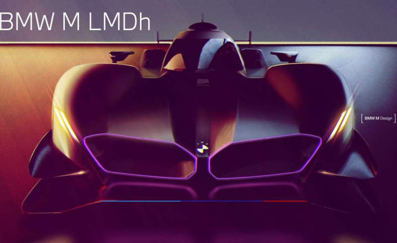 BMW saca a la luz el boceto de su prototipo LMDh
