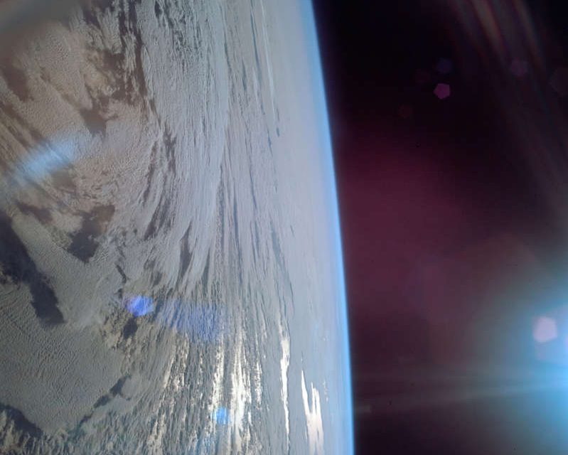 Desde el espacio, astronauta habla del cambio climático