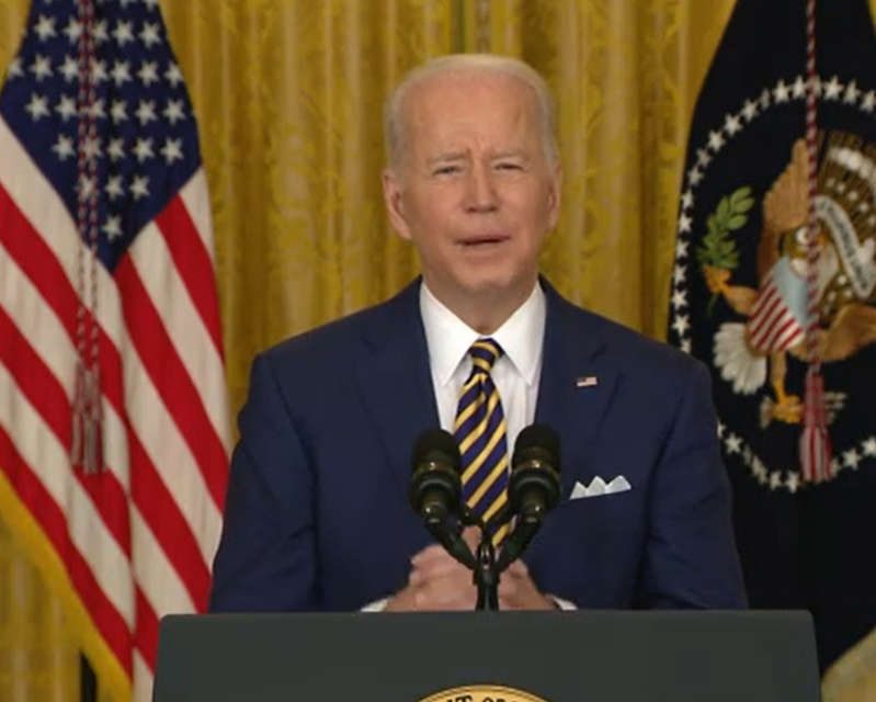 Biden defiende logros en su primer año, pero reconoce “frustración” de los estadounidenses por pandemia de COVID