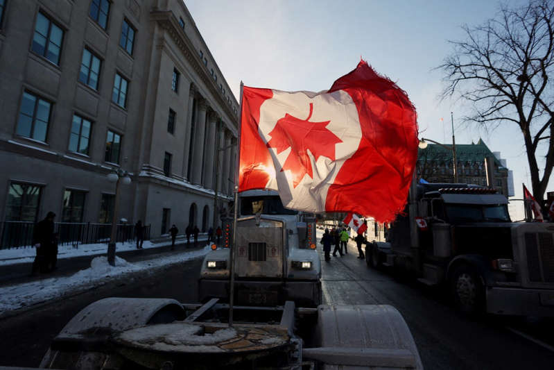 Miedo en Canadá: Justin Trudeau y su familia se mudan a un lugar secreto debido a las protestas de los camioneros