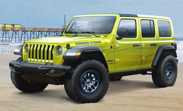 Jeep presenta un llamativo color amarillo para el Wrangler y dos ediciones especiales