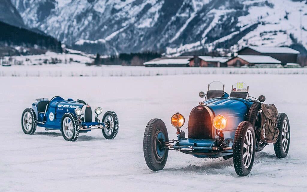 Más 60 años después de su aparición inaugural, Bugatti regresa al GP Ice Race