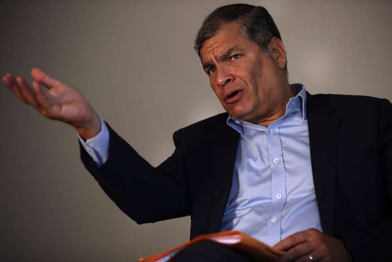 Ecuador decomisa bienes de expresidente Rafael Correa