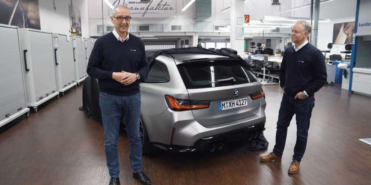 El nuevo BMW M3 Touring revela su zaga en un nuevo vídeo teaser