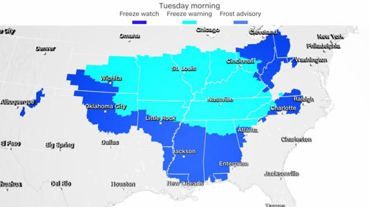 Ráfaga de aire frío: estos son los lugares que registrarán temperaturas heladas esta semana