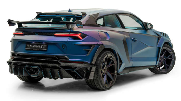Mansory convierte el Lamborghini Urus en un SUV de dos puertas