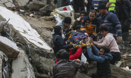 Suman 2.600 muertos tras Terremoto de magnitud 7,8 en Turquía