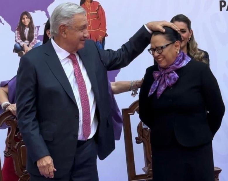 Presidente López siente la presión americana. Designa a Rosa Icela Rodríguez como zar de la lucha contra el fentanilo