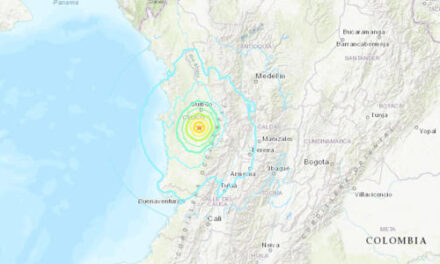 ismo de magnitud 5,7 sacudió el occidente de Colombia, según el USGS