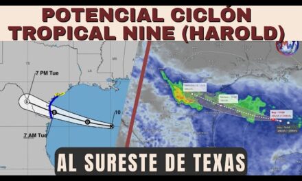 Texas, bajo advertencia de tormenta tropical por un sistema que puede fortalecerse este martes