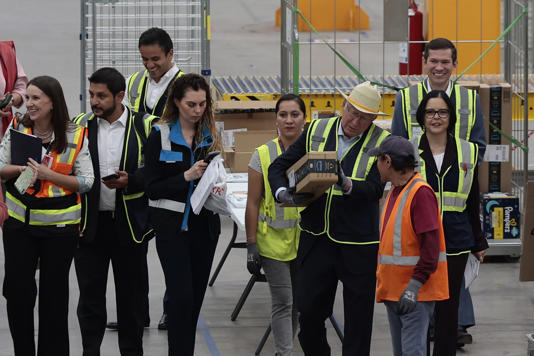 Entérate. Amazon abre en Ciudad de México su centro de entrega más grande en Latinoamérica