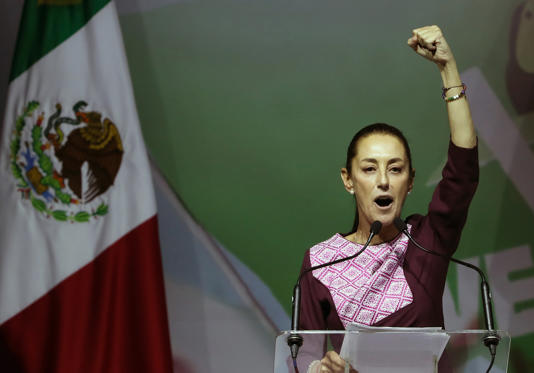La candidata por dedazo de AMLO, Claudia Sheinbaum, iniciará una gira rumbo a las elecciones presidenciales de México