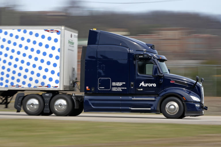 El futuro se aproxima para camiones autónomos en autopistas de EEUU