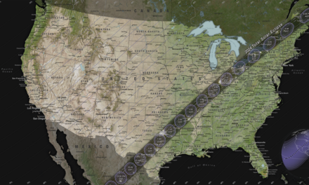 Eclipse solar de 2024: NASA comparte mapa de la trayectoria del acontecimiento cósmico